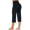 imageSunzel Yoga Pants for Women Straight Wide Leg High Waisted Lounge PantsBlack