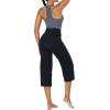 imageSunzel Yoga Pants for Women Straight Wide Leg High Waisted Lounge PantsBlack