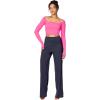 imageSunzel Yoga Pants for Women Straight Wide Leg High Waisted Lounge PantsGraphite
