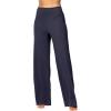 imageSunzel Yoga Pants for Women Straight Wide Leg High Waisted Lounge PantsGraphite