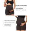 imageSunzel Maternity Biker Shorts Over The Belly 5 Pregnancy High Waisted Workout Running Athletic Gym Yoga ShortsSeal Brown