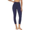 imageSunzel Sunzfly Capri Leggings for Women High Waisted Yoga Pants with Tummy Control for Workout Running GymAsh Blue