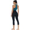 imageSunzel Sunzfly Capri Leggings for Women High Waisted Yoga Pants with Tummy Control for Workout Running GymBlack
