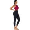 imageSunzel Sunzfly Capri Leggings for Women High Waisted Yoga Pants with Tummy Control for Workout Running GymBlack