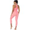 imageSunzel Sunzfly Capri Leggings for Women High Waisted Yoga Pants with Tummy Control for Workout Running GymBubble Pink