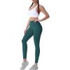 imageSunzel Sunzfly Leggings for Women Yoga Pants with Tummy Control ampamp High Waist for Workout Lounge GymForest Green