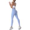 imageSunzel Sunzfly Leggings for Women Yoga Pants with Tummy Control ampamp High Waist for Workout Lounge GymLight Blue