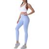 imageSunzel Sunzfly Leggings for Women Yoga Pants with Tummy Control ampamp High Waist for Workout Lounge GymLight Blue