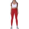 imageSunzel Sunzfly Leggings for Women Yoga Pants with Tummy Control ampamp High Waist for Workout Lounge GymRed
