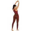 imageSunzel Sunzfly Leggings for Women Yoga Pants with Tummy Control ampamp High Waist for Workout Lounge GymWine Red