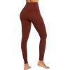 imageSunzel Sunzfly Leggings for Women Yoga Pants with Tummy Control ampamp High Waist for Workout Lounge GymWine Red