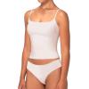 imageSunzel Spaghetti Strap Tank Top for Women Double Lined Camisole Square Neck Cami Top Summer Undershirts Going Out BasicsBeige