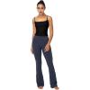 imageSunzel Spaghetti Strap Tank Top for Women Double Lined Camisole Square Neck Cami Top Summer Undershirts Going Out BasicsBlack