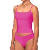 imageSunzel Spaghetti Strap Tank Top for Women Double Lined Camisole Square Neck Cami Top Summer Undershirts Going Out BasicsHot Pink