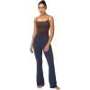 imageSunzel Spaghetti Strap Tank Top for Women Double Lined Camisole Square Neck Cami Top Summer Undershirts Going Out BasicsSeal Brown