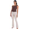 imageSunzel Womens Off Shoulder Sleeveless Crop Top Y2K Trendy Going Out Tank Shirt Asymmetrical Neckline ampamp Ruched DetailSeal Brown