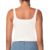 imageSunzel Womens Square Neck Tank Top Longline Workout Yoga Sleeveless Double Lined Basic Tight T Shirts Going Out Casual TopsWhite