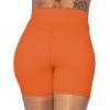 imageSunzel No Front Seam High Waist Biker Shorts for Women Squat Proof Yoga Workout Gym Bike ShortsOrange