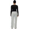 imageSunzel Long Sleeve T Shirts for Women with Crew Neck Double Lined Tops Slim Fit Basic Tee Casual Undershirt OutfitsBlack