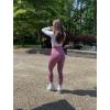 imageSunzel Scrunch Butt Lifting Leggings for Women High Waisted Seamless Workout Leggings Gym Yoga PantsBordeaux