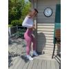 imageSunzel Scrunch Butt Lifting Leggings for Women High Waisted Seamless Workout Leggings Gym Yoga PantsBordeaux