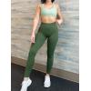 imageSunzel Scrunch Butt Lifting Leggings for Women High Waisted Seamless Workout Leggings Gym Yoga PantsBronze Green