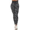 imageSunzel Scrunch Butt Lifting Leggings for Women High Waisted Seamless Workout Leggings Gym Yoga PantsCamo Black