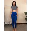 imageSunzel Scrunch Butt Lifting Leggings for Women High Waisted Seamless Workout Leggings Gym Yoga PantsClassic Blue