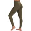 imageSunzel Scrunch Butt Lifting Leggings for Women High Waisted Seamless Workout Leggings Gym Yoga PantsDark Olive
