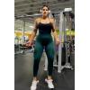 imageSunzel Scrunch Butt Lifting Leggings for Women High Waisted Seamless Workout Leggings Gym Yoga PantsGreen