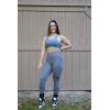 imageSunzel Scrunch Butt Lifting Leggings for Women High Waisted Seamless Workout Leggings Gym Yoga PantsPoppy Seed