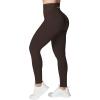 imageSunzel Scrunch Butt Lifting Leggings for Women High Waisted Seamless Workout Leggings Gym Yoga PantsSeal Brown