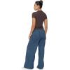 imageSunzel Short Sleeve Shirts for Women Slim Fit Double Lined T Shirt with Crew Neck Basic Summer Tops for Workout ampamp CasualSeal Brown