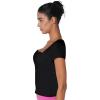 imageSunzel Short Sleeve Shirts for Women Square Neck Crop Tank Top Slim Fit Basic Trendy Tee  Casual Versatile Comfy StyleBlack