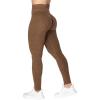 imageSunzel Scrunch Butt Lifting Leggings for Women High Waisted Seamless Workout Leggings Gym Yoga PantsBrown