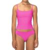 imageSunzel Womens Sexy Square Neck Tank Top Summer Going Out Basic Cami Shirt with Adjustable Straps and Sleek FitHot Pink