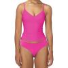 imageSunzel Womens Tops Sexy V Neck Camisole with Spaghetti Straps Double Lined Trendy Basic Tank for Fall Going OutHot Pink