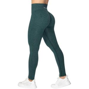 imageSunzel Scrunch Butt Lifting Leggings for Women High Waisted Seamless Workout Leggings Gym Yoga PantsGreen