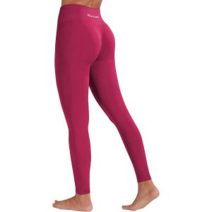 imageSunzel Scrunch Butt Lifting Leggings for Women High Waisted Seamless Workout Leggings Gym Yoga PantsSangria