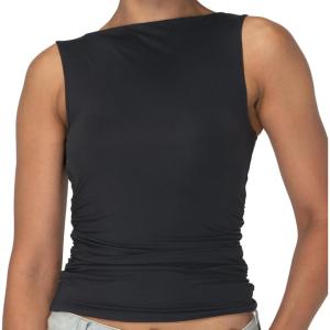 imageSunzel Womens Tank Tops Summer Sleeveless Shirts Slim Fit Double Lined Basic TopBlack