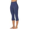 imageSunzel Butterflycra High Waist Mini Flared Leggings for Women Tummy Control Casual Flare Yoga Pants for Yoga Workout GymAsh Blue