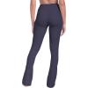 imageSunzel Butterflycra High Waist Mini Flared Leggings for Women Tummy Control Casual Flare Yoga Pants for Yoga Workout GymAsh Blue