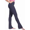 imageSunzel Butterflycra High Waist Mini Flared Leggings for Women Tummy Control Casual Flare Yoga Pants for Yoga Workout GymAsh Blue