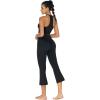 imageSunzel Butterflycra High Waist Mini Flared Leggings for Women Tummy Control Casual Flare Yoga Pants for Yoga Workout GymBlack