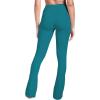 imageSunzel Butterflycra High Waist Mini Flared Leggings for Women Tummy Control Casual Flare Yoga Pants for Yoga Workout GymDeep Lagoon