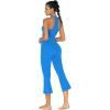 imageSunzel Butterflycra High Waist Mini Flared Leggings for Women Tummy Control Casual Flare Yoga Pants for Yoga Workout GymFrench Blue