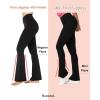 imageSunzel Butterflycra High Waist Mini Flared Leggings for Women Tummy Control Casual Flare Yoga Pants for Yoga Workout GymKaranda Red