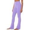 imageSunzel Butterflycra High Waist Mini Flared Leggings for Women Tummy Control Casual Flare Yoga Pants for Yoga Workout GymLavender
