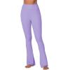 imageSunzel Butterflycra High Waist Mini Flared Leggings for Women Tummy Control Casual Flare Yoga Pants for Yoga Workout GymLavender