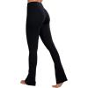 imageSunzel Butterflycra High Waist Mini Flared Leggings for Women Tummy Control Casual Flare Yoga Pants for Yoga Workout GymMidnight